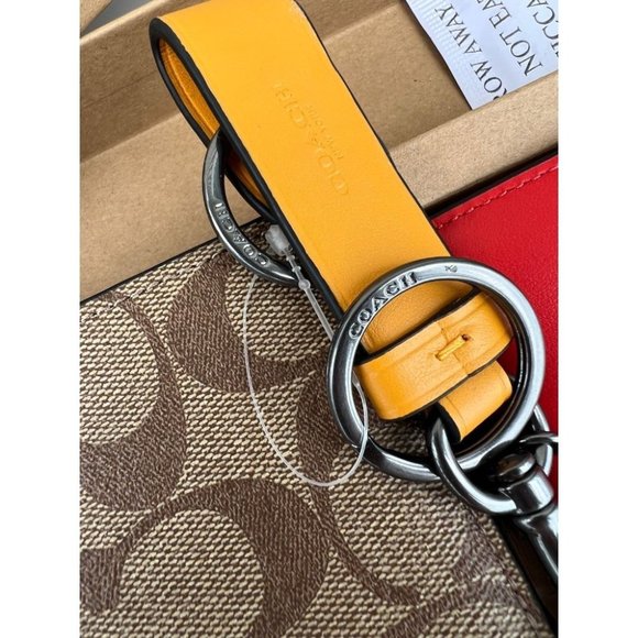 Coach Mens Wallet Boxed 3 In 1 Wallet Gift Set In Signature Canvas - Picture 2 of 11